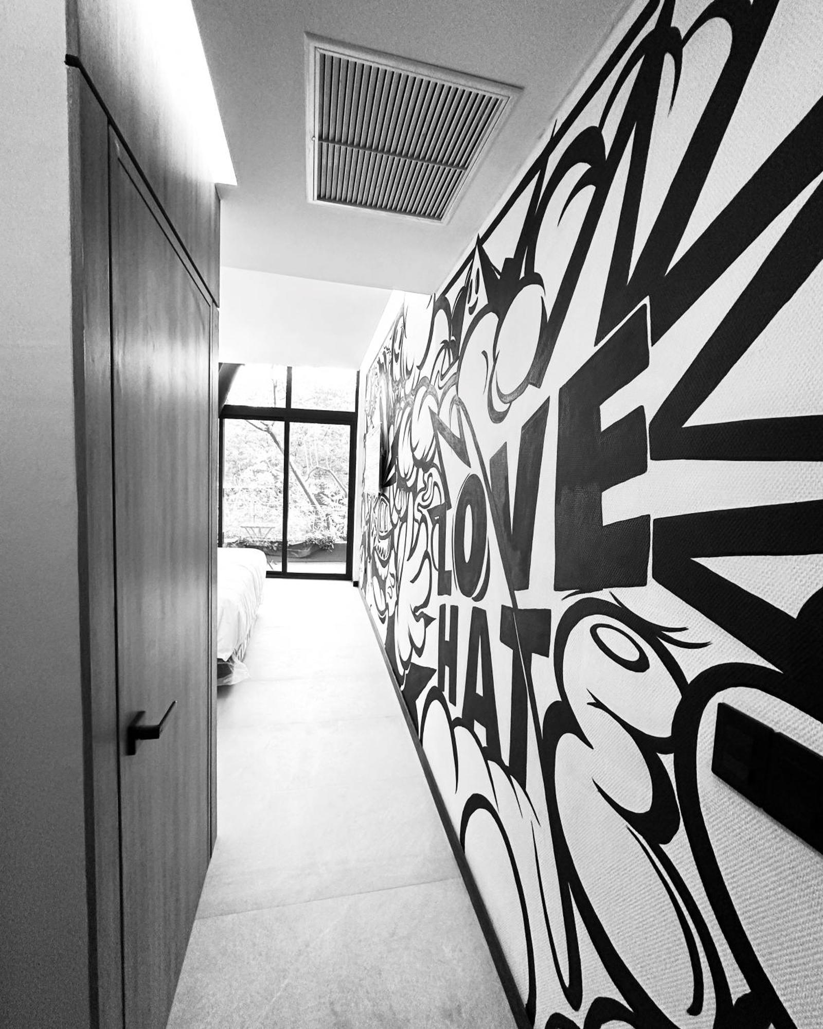 Street Art Hotel Roma Kota Meksiko Bagian luar foto