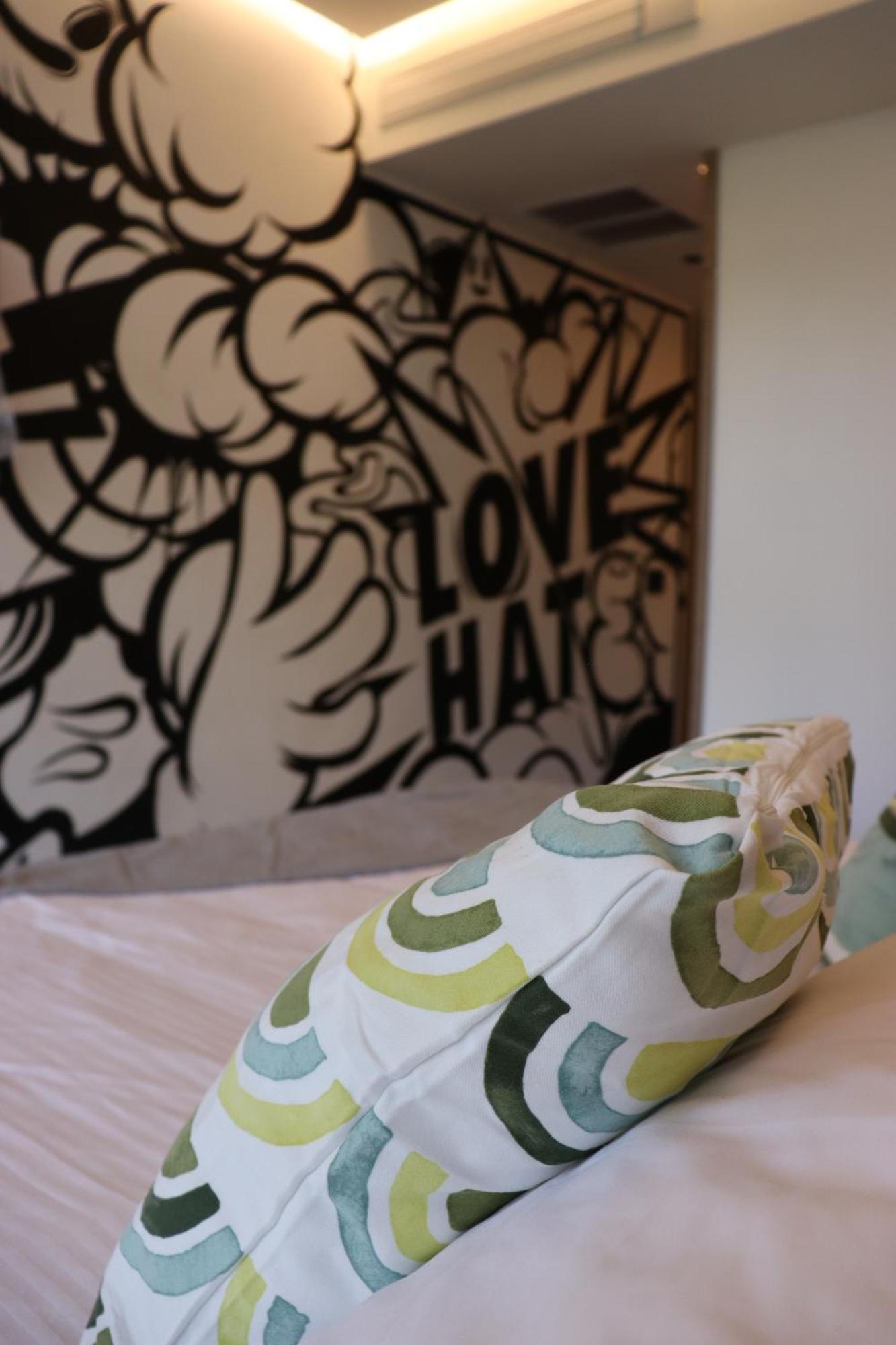 Street Art Hotel Roma Kota Meksiko Bagian luar foto