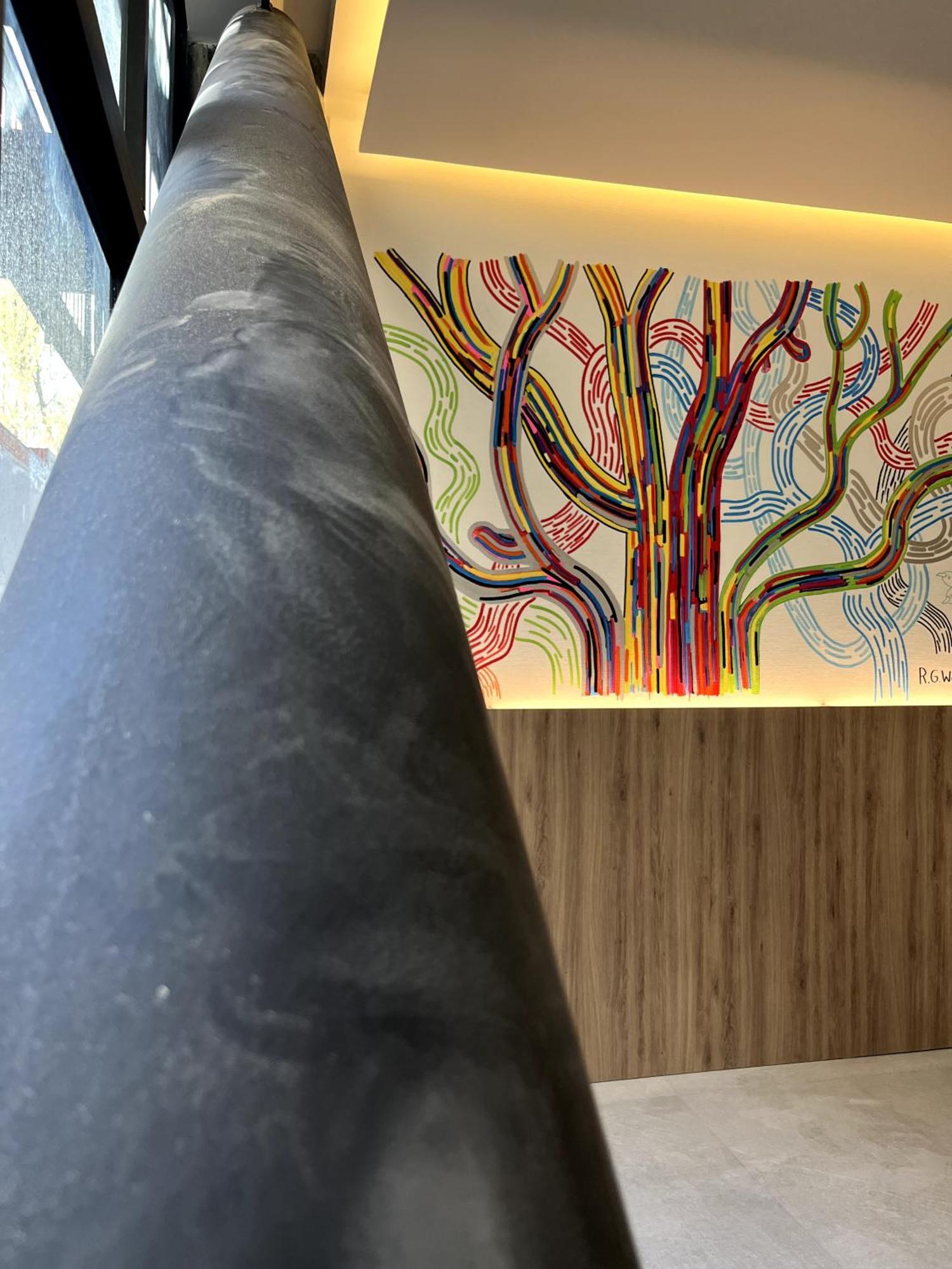 Street Art Hotel Roma Kota Meksiko Bagian luar foto