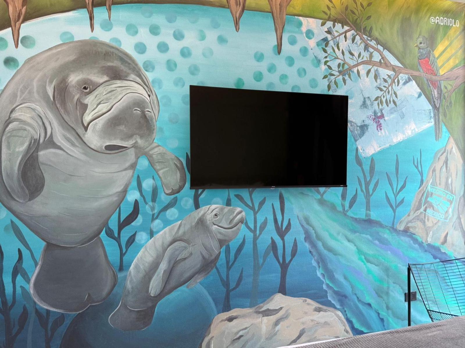 Street Art Hotel Roma Kota Meksiko Bagian luar foto