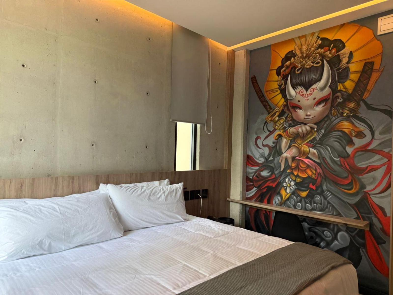 Street Art Hotel Roma Kota Meksiko Bagian luar foto